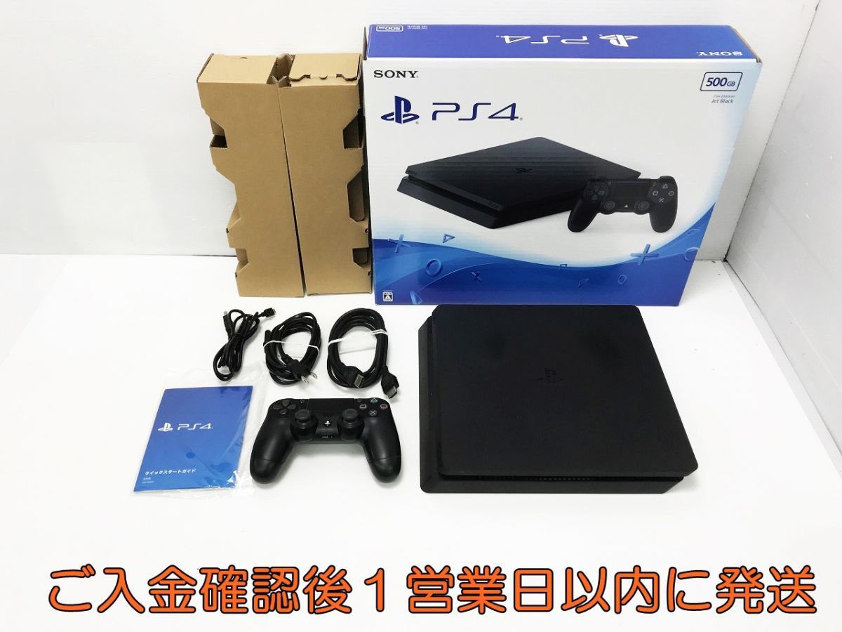 PS4 動作確認済み ジェット・ブラック 500GB CUH-2000AB01-