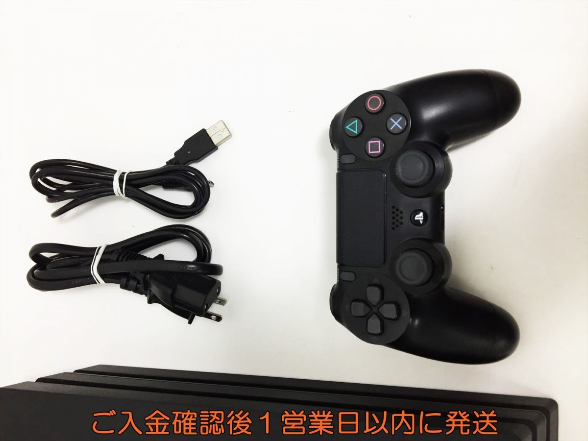 PS4 Pro 本体/コントローラー セット 1TB ブラック SONY PlayStation4 CUH-7100B 動作確認済 プレステ4プロ  1A3000-1767km/G4