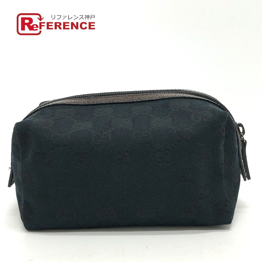 上質で快適 グッチ GUCCI 245952 レディース【中古】 ブラック GGキャンバス ポーチ GG その他 上質で快適 グッチ GUCCI 245952 レディース【中古】 ブラック GGキャンバス ポーチ GG その他