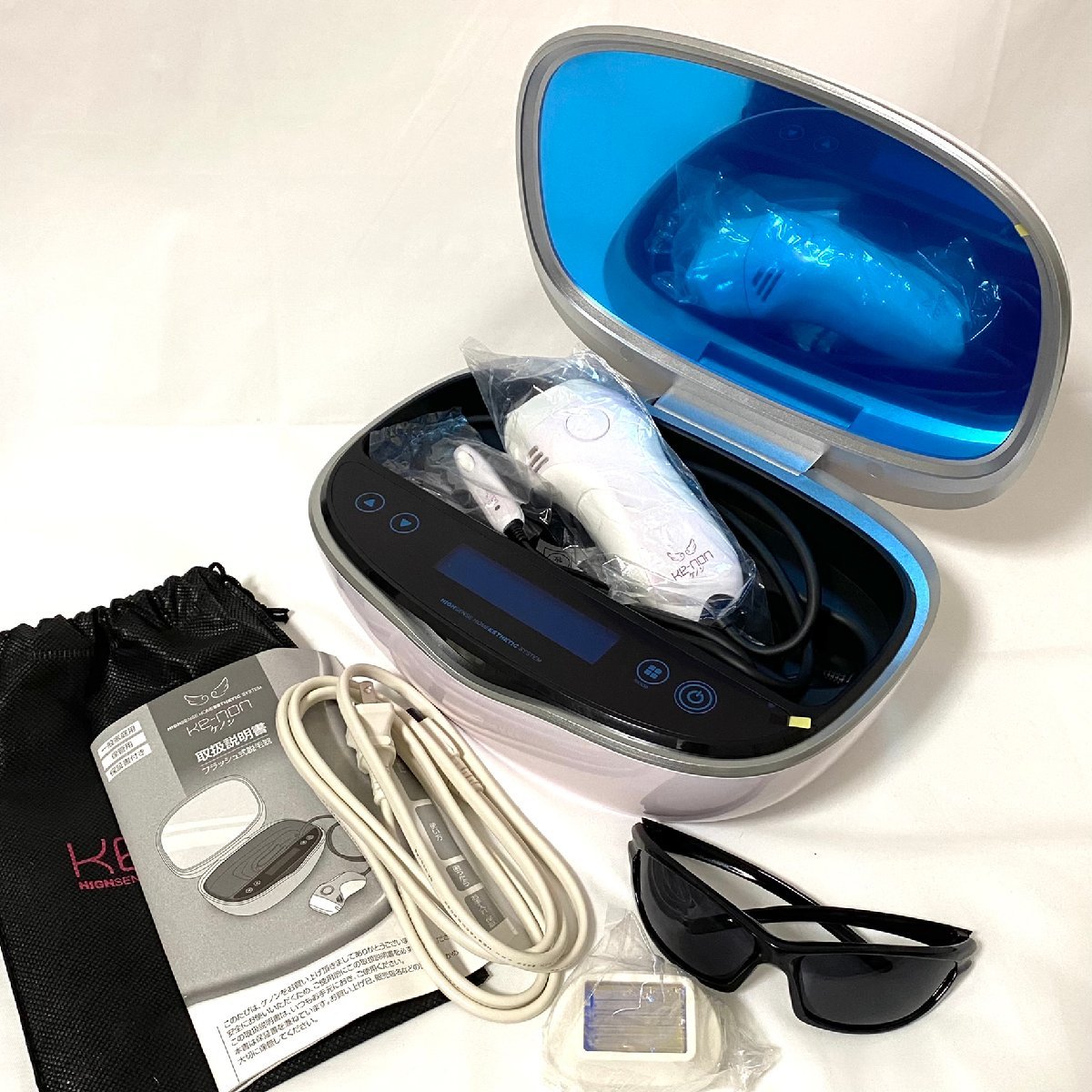 美品 エムテック Ke-non フラッシュ式 脱毛器 NIPL-2080 Ver 8.4J 2020