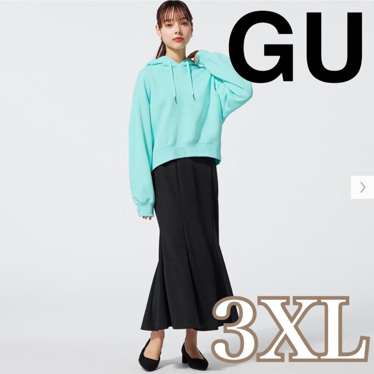タグ付き新品 GU ジーユー カットソーマーメイドロングスカート 3XL gu 3XL｜PayPayフリマ