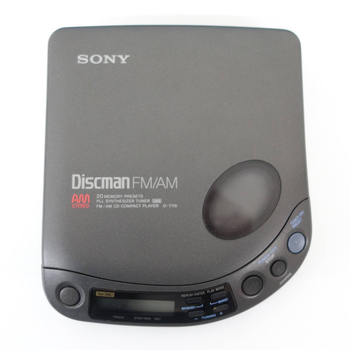  retro music that time thing *SONY Sony *Discman disk man *FM/AM with radio portable CD player *MODEL D-T115