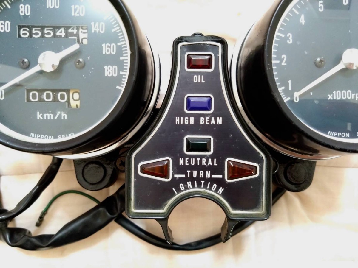 CB400F 純正 メーターセット スピードメーター タコメーター