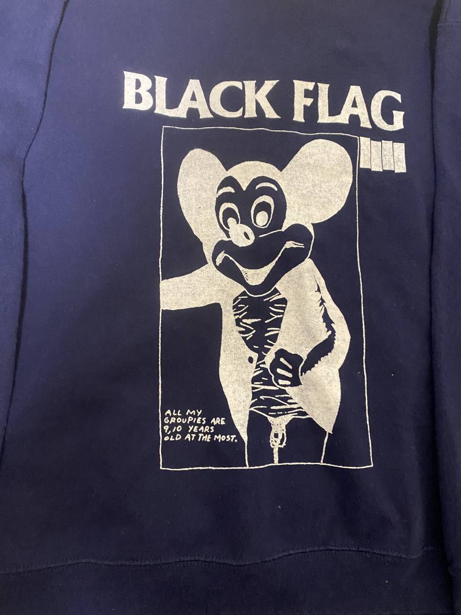 Mickey Mouse ミッキーマウス ブラックフラッグ Black Flag スウェット