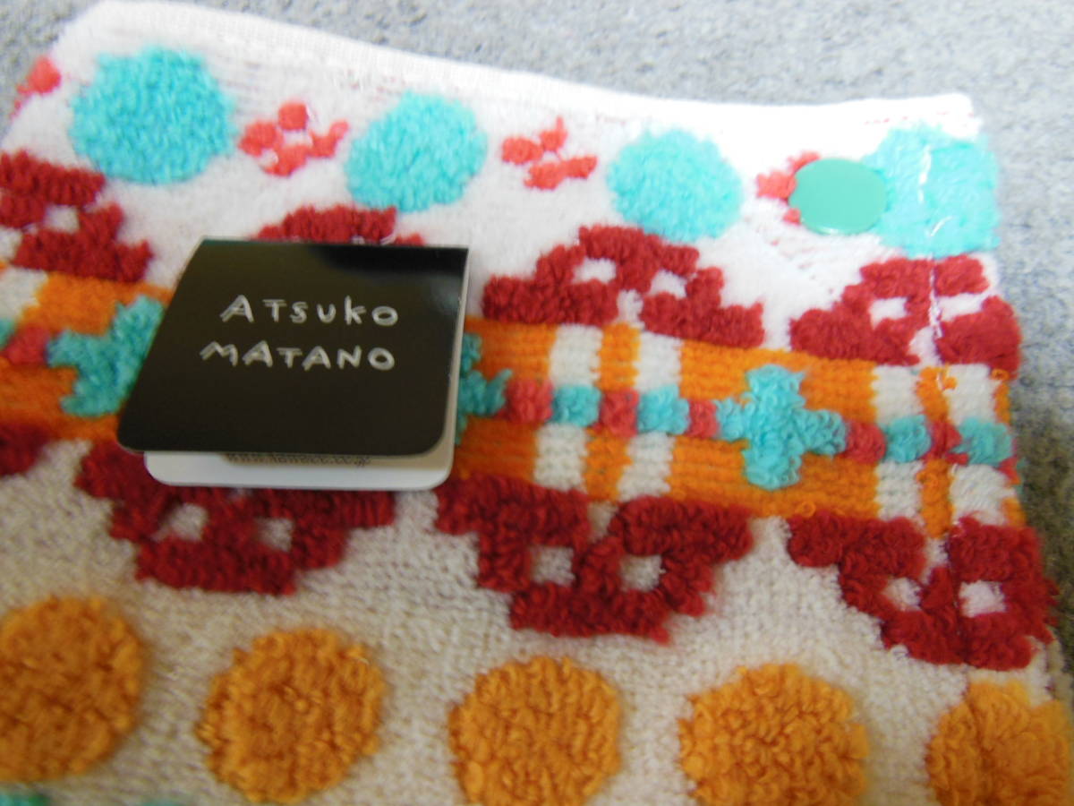 新品未使用 マタノアツコ ロングポシェチーフ ペットボトルタオル Atsuko Matanoの画像3