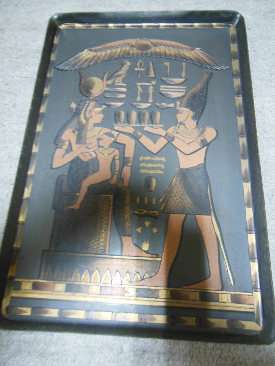 エジプト 壁掛け 銅板彫刻 ブロンズレリーフ_画像10