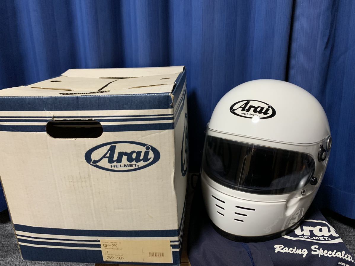Arai アライ GP-2K 4輪用 カート用 フルフェイスヘルメット 59.60cm L