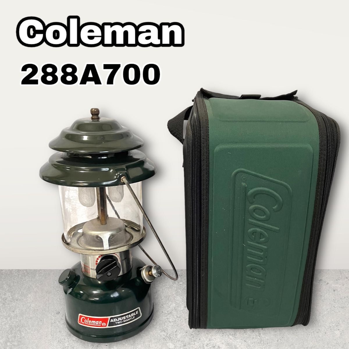 Coleman コールマン 篭る ツーマントルランタン ケース付き 付属 Coleman コールマン 篭る ツーマントルランタン ケース付き 付属