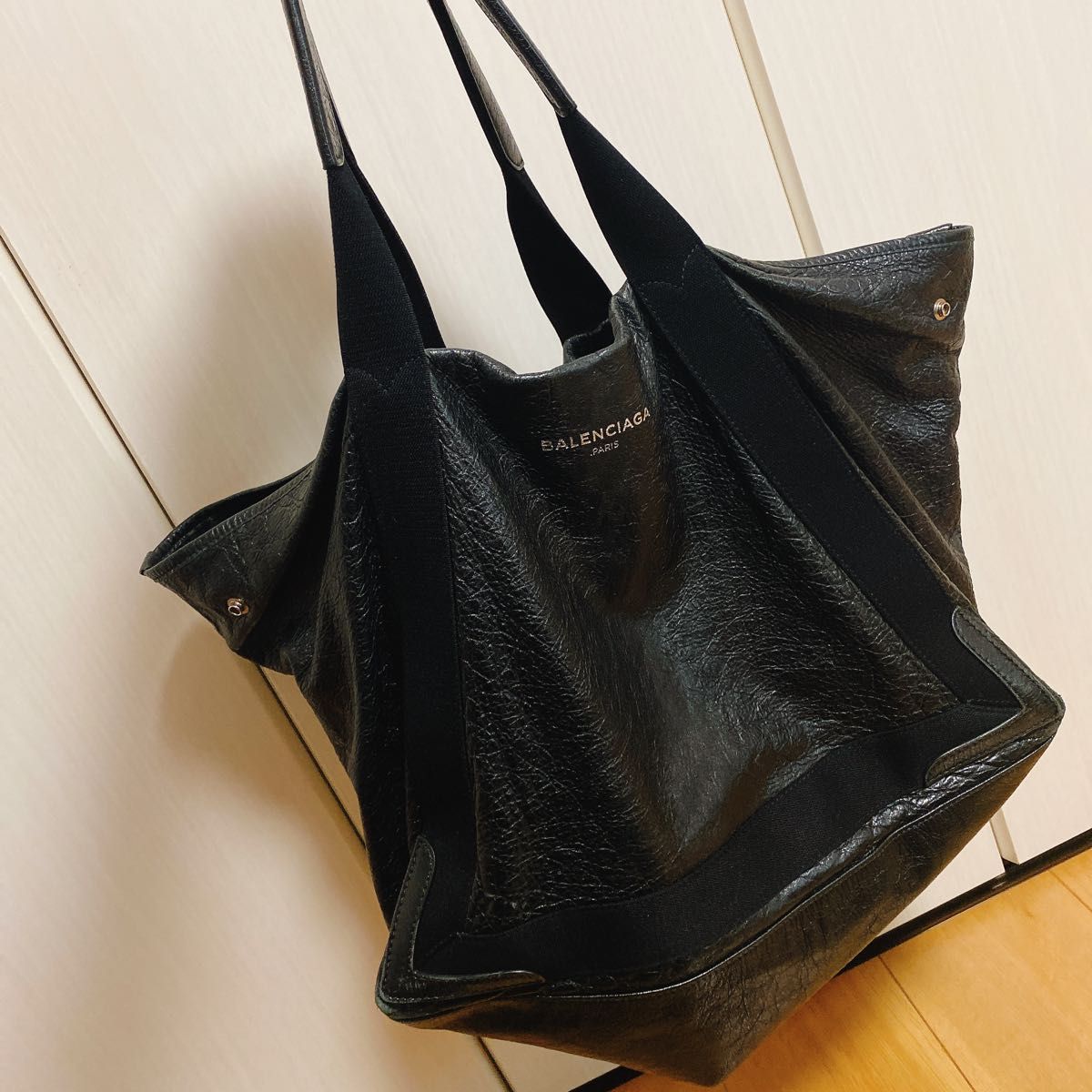 バレンシアガ BALENCIAGA 2way トートバッグ 激レア ブラック