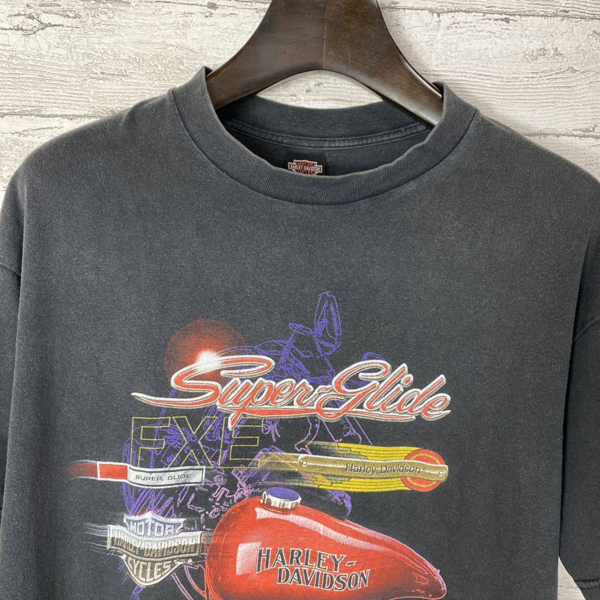 素晴らしい外見 90's XL ハーレーダビットソン ヴィンテージ Tシャツ