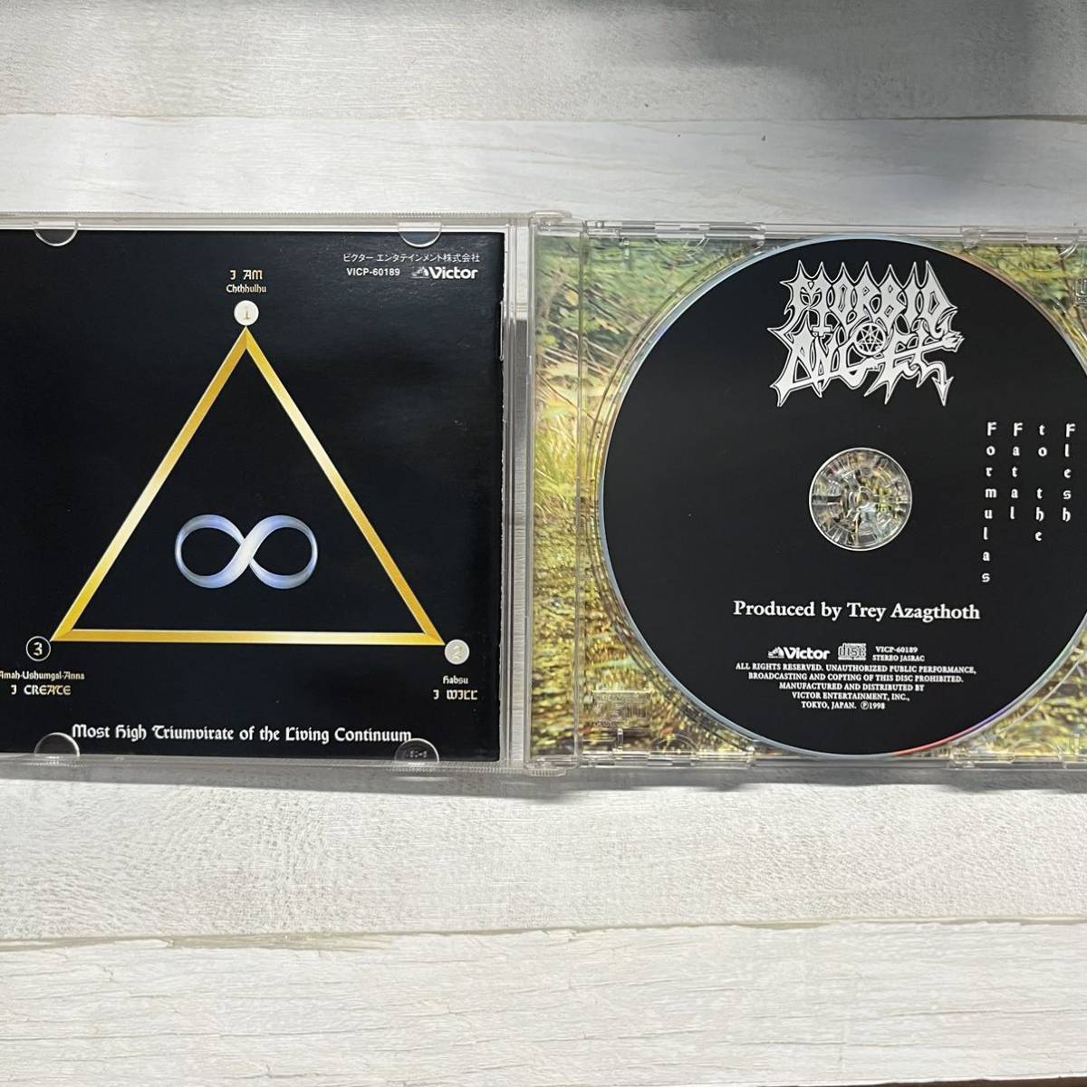 CD Morbid Angel モービッド・エンジェル フォーミュラス・フェイタル・トゥ・ザ・フレッシュ_画像2