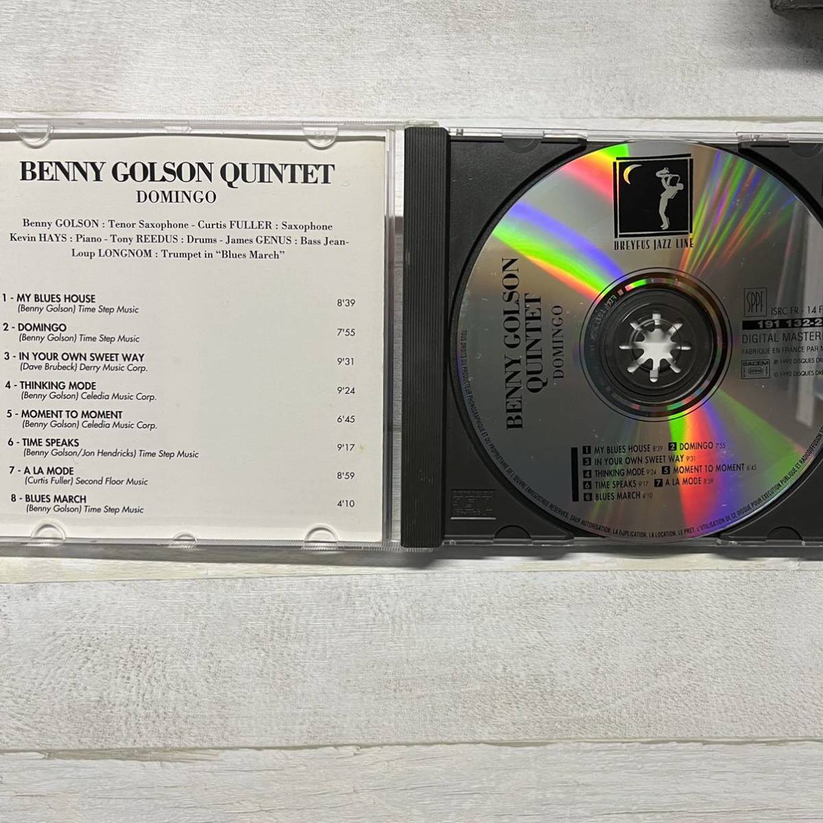 CD Benny Golson ベニー・ゴルソン Domingo_画像4