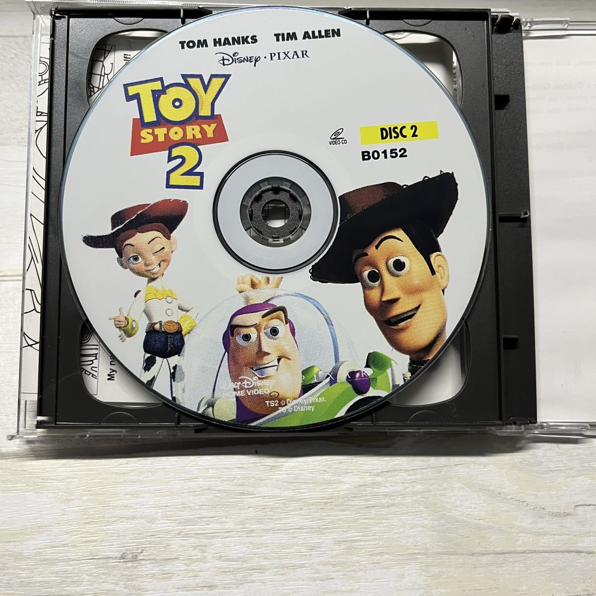 VCD Disney Pixar TOY story 2 2VCD