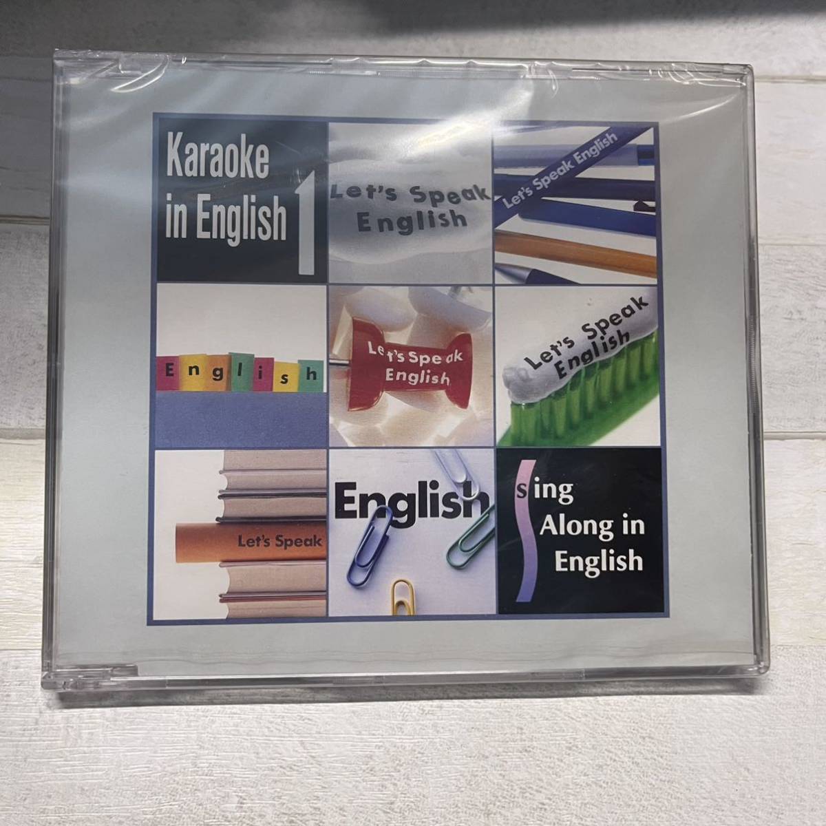 CD 未開封 Karaoke in English 1 sing along in English カラオケ_画像1