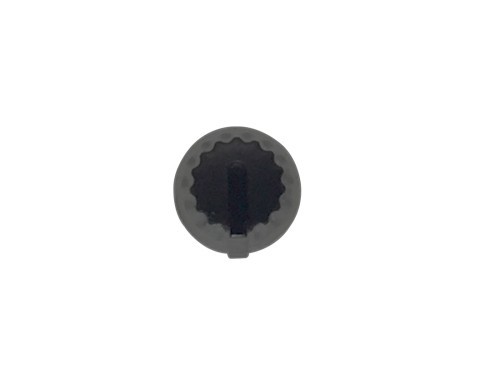 ミキサー ボリューム用 ツマミ D型6mm軸用 目盛角度180度 直径14mm 10個セット （ブラック・ベース ブラック目盛） ミキサー修理用パーツ_画像4