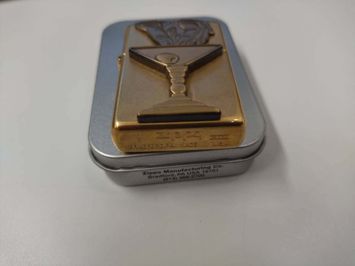 NO7719 バレットスマイス カクテル マティーニ zippo ジッポ 1997年の画像4