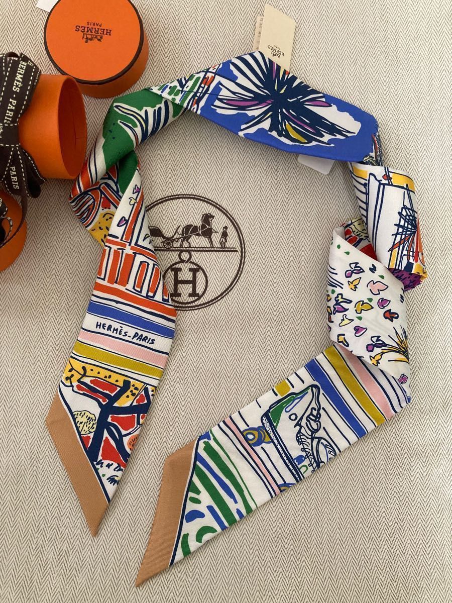 HERMES★エルメス 2023SS ツイリー Rayures d'Ete