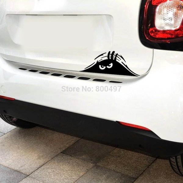  car sticker black Monstar. .. see lovely car sticker #03