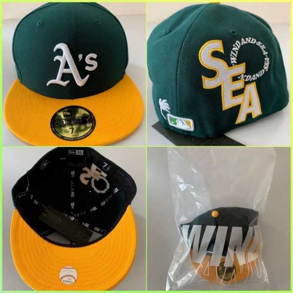 MLB x NEW ERA x WIND AND SEA / Oakland Athletics CAP