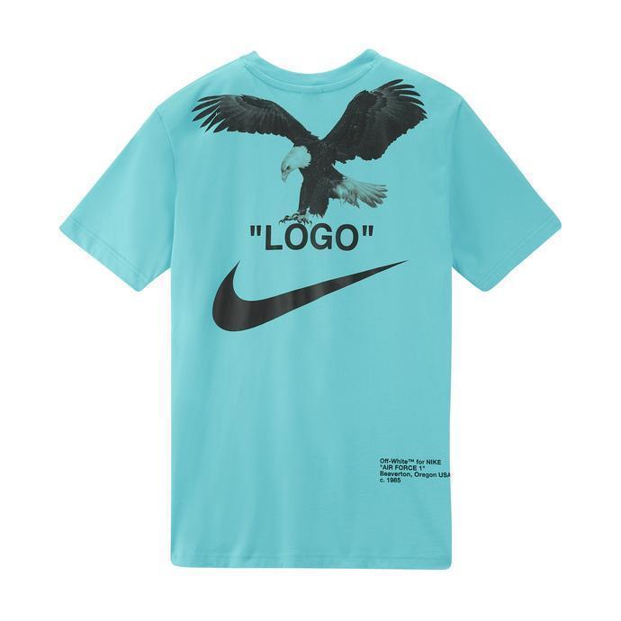 文字、ロゴ Nike x Off White NRG A6 T-Shirt (Blue) / SIZE:M