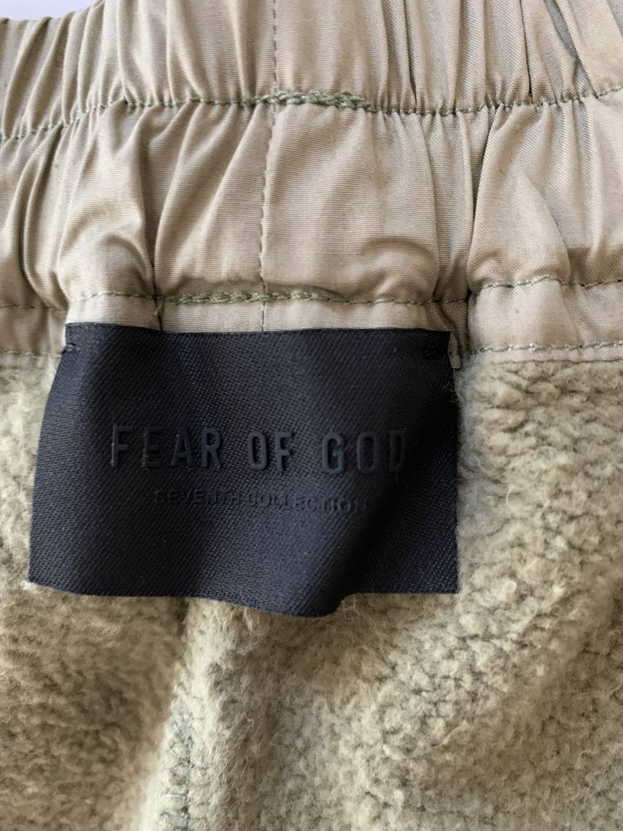 FEAR OF GOD / The Vintage Sweatshort Vintage Army_画像5