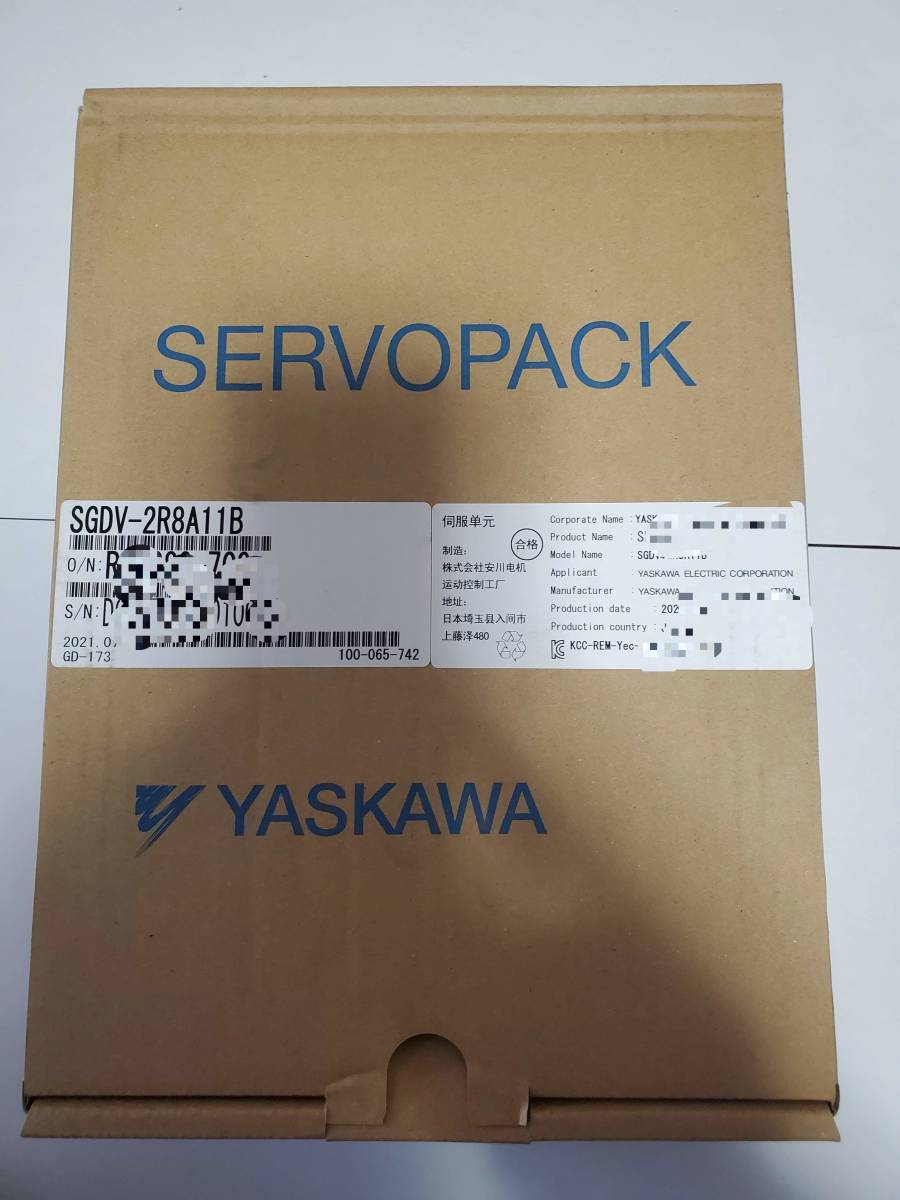 YASKAWA・安川電機・SGDV-2R8A11B・サーボパック YASKAWA・安川電機・SGDV-2R8A11B・サーボパック