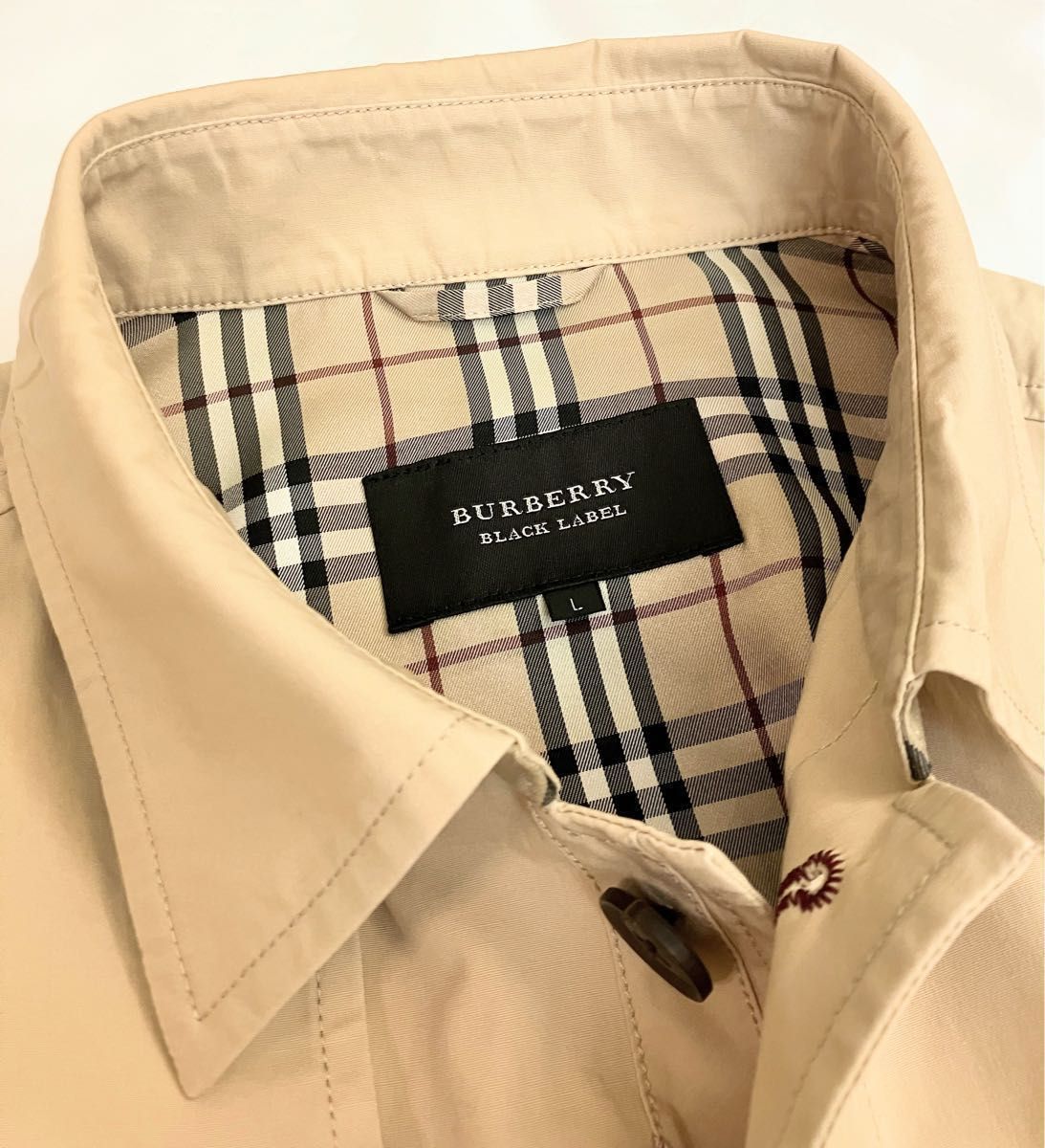 美品定価11 2万】BURBERRY BLACK LABEL トレンチコート｜PayPayフリマ