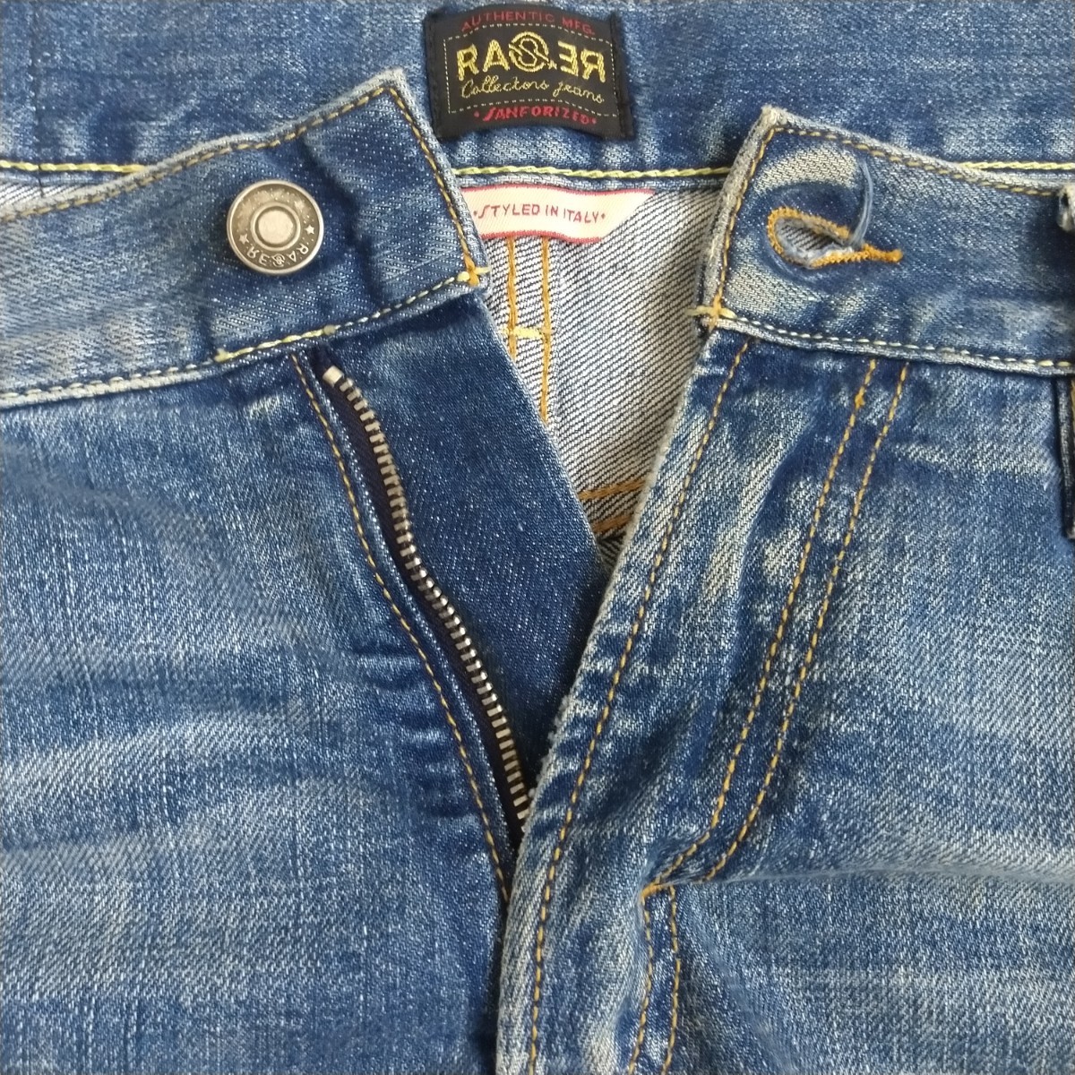  бесплатная доставка RAREla-re индиго Denim брюки джинсы 30 RA-RE D&G Denim линия Factory бренд 