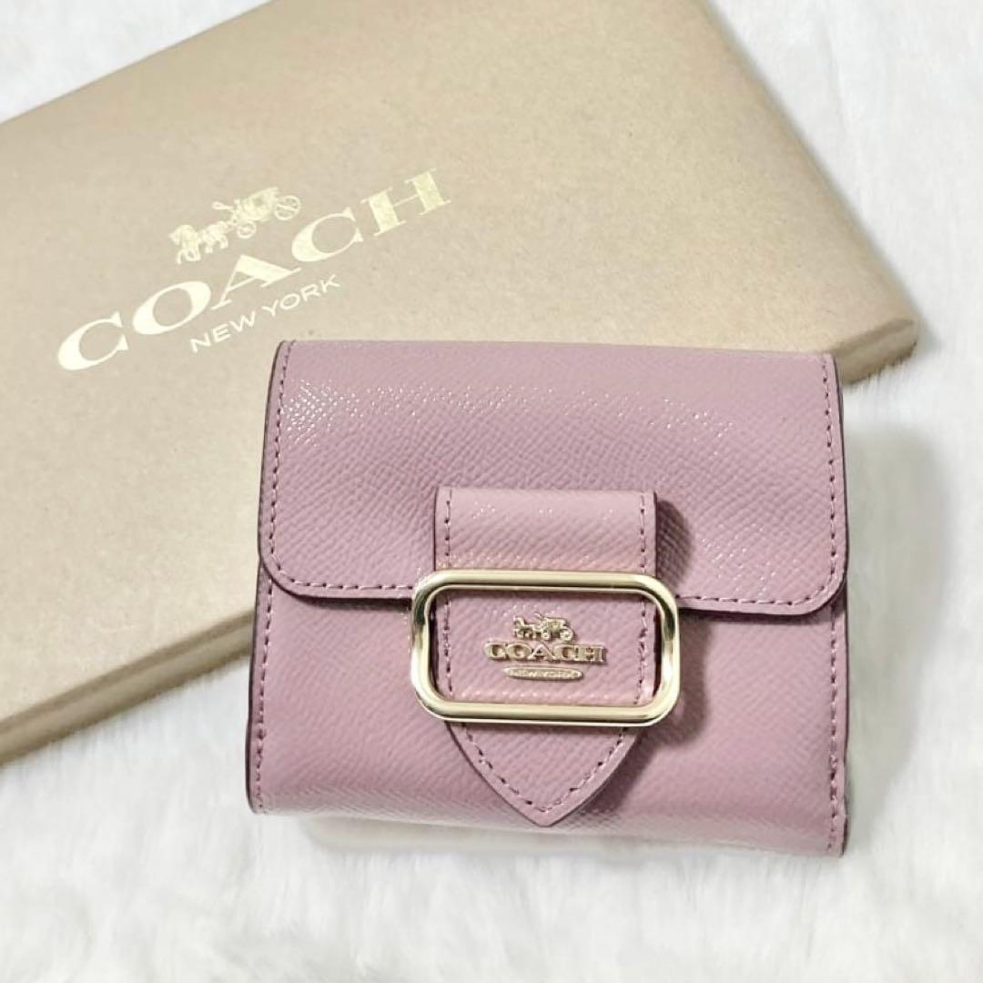 日本代購代標第一品牌【樂淘letao】－新品☆COACH コーチ二つ折り財布