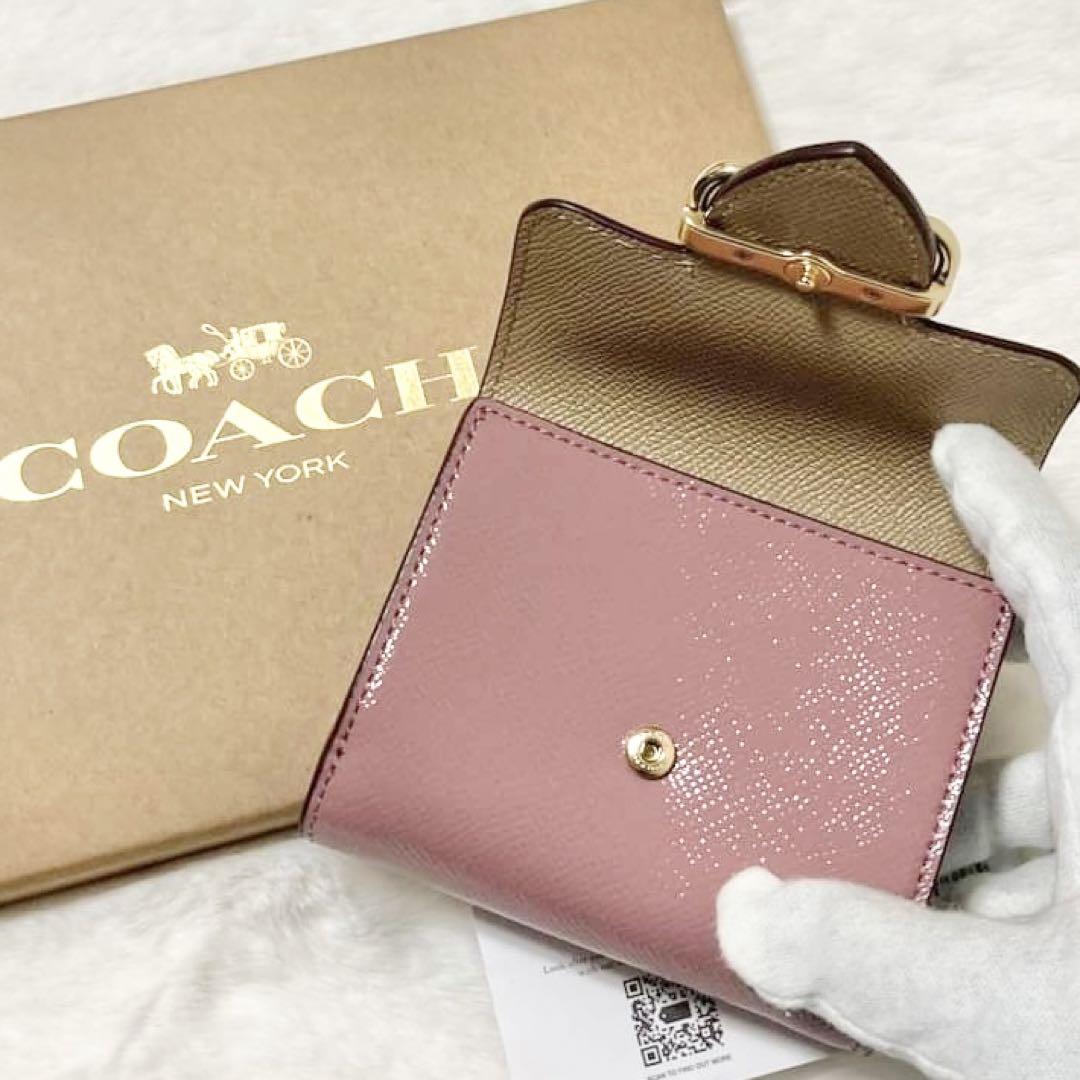 日本代購代標第一品牌【樂淘letao】－新品☆COACH コーチ二つ折り財布