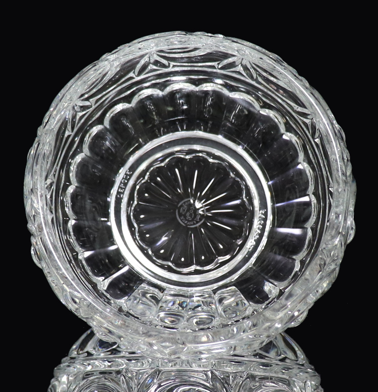 バカラ (BACCARAT) 超美品 ルッセ 大型 蓋物 小物入れ ボウル