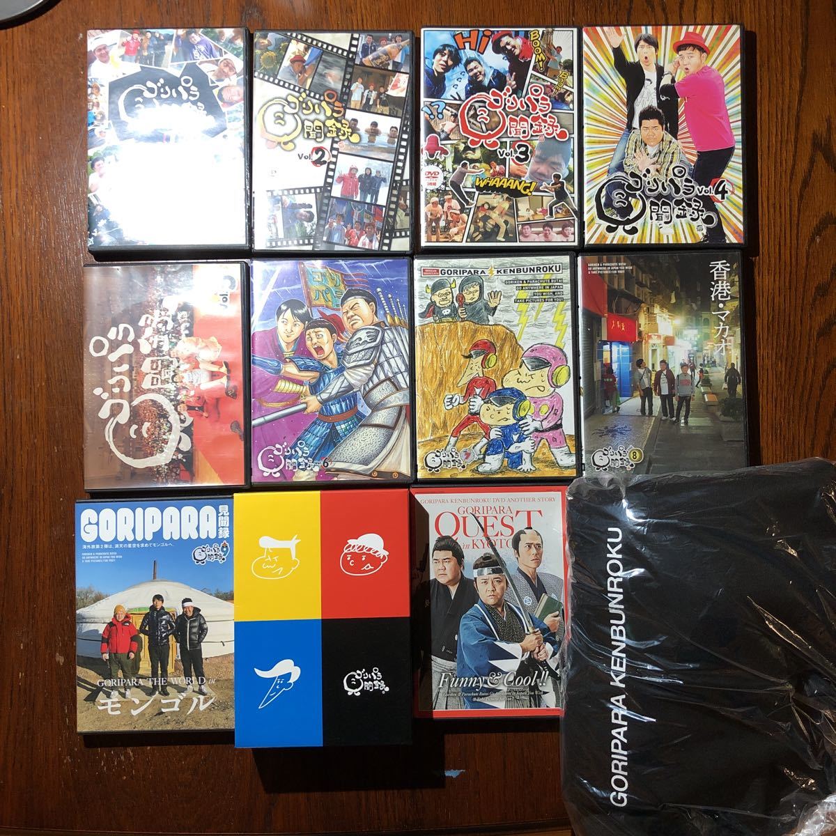 国内正規□ ゴリパラ見聞録 DVD Vol2〜9.5+外伝\n\nVol2〜9.5+外伝