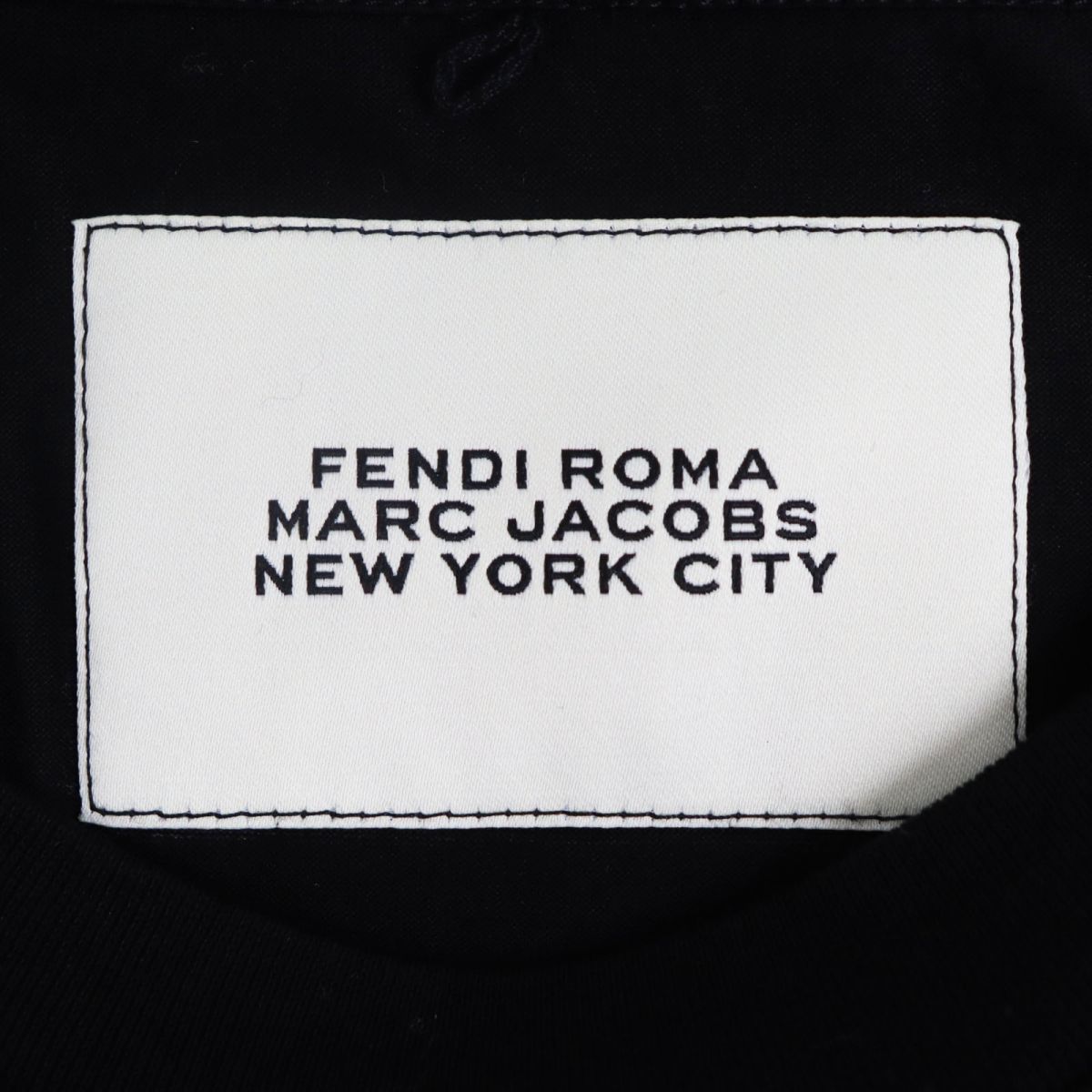 未使用品○23SS フェンディ×マークジェイコブス ROMAカプセル ブラック