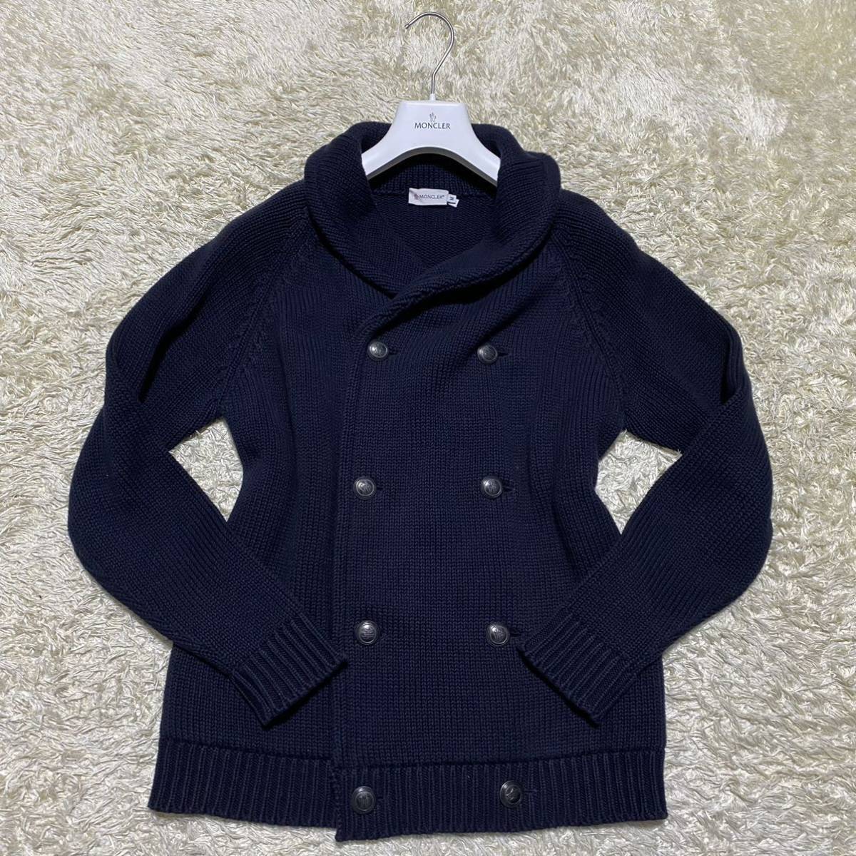 極美品 モンクレール 【最高級紳士の一着】 MONCLER セーター ニット