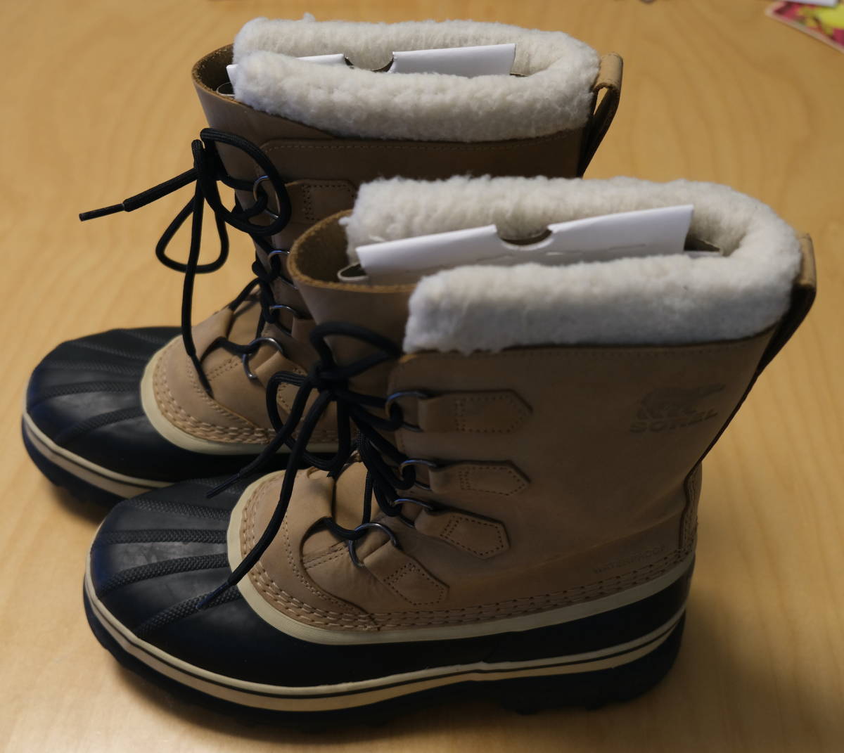 上質で快適 ソレル 【美品】SOREL CARIBOU 10日間使用 25.5cm スノー