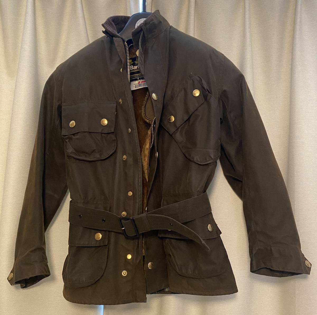 ☆未使用☆希少☆BARBOUR INTERNATIONAL バブアー・インターナショナル