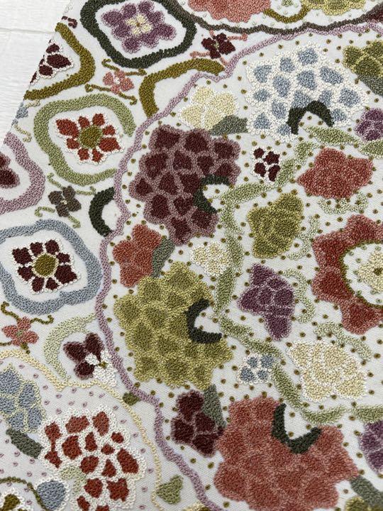 5 正絹 袋帯 帯 相良刺繍 刺繍 未使用 フォーマル 訪問着 色無地