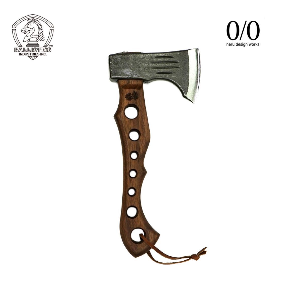 バリスティックス　DRILLED HAND AXE II  ウォルナット