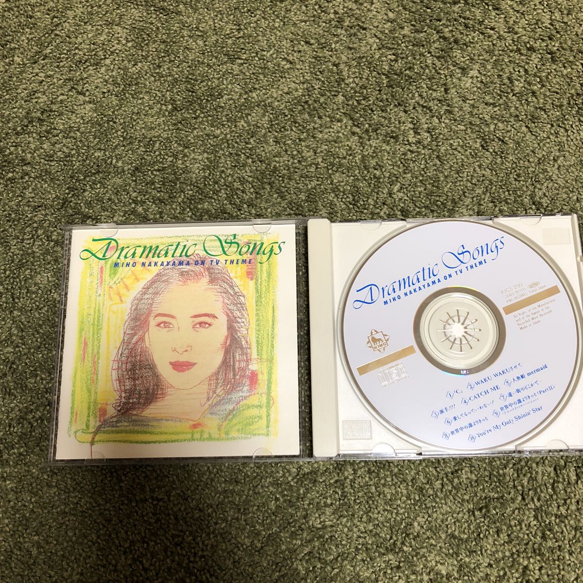 中古 中山美穂 ドラマティック ソングス CD_画像2