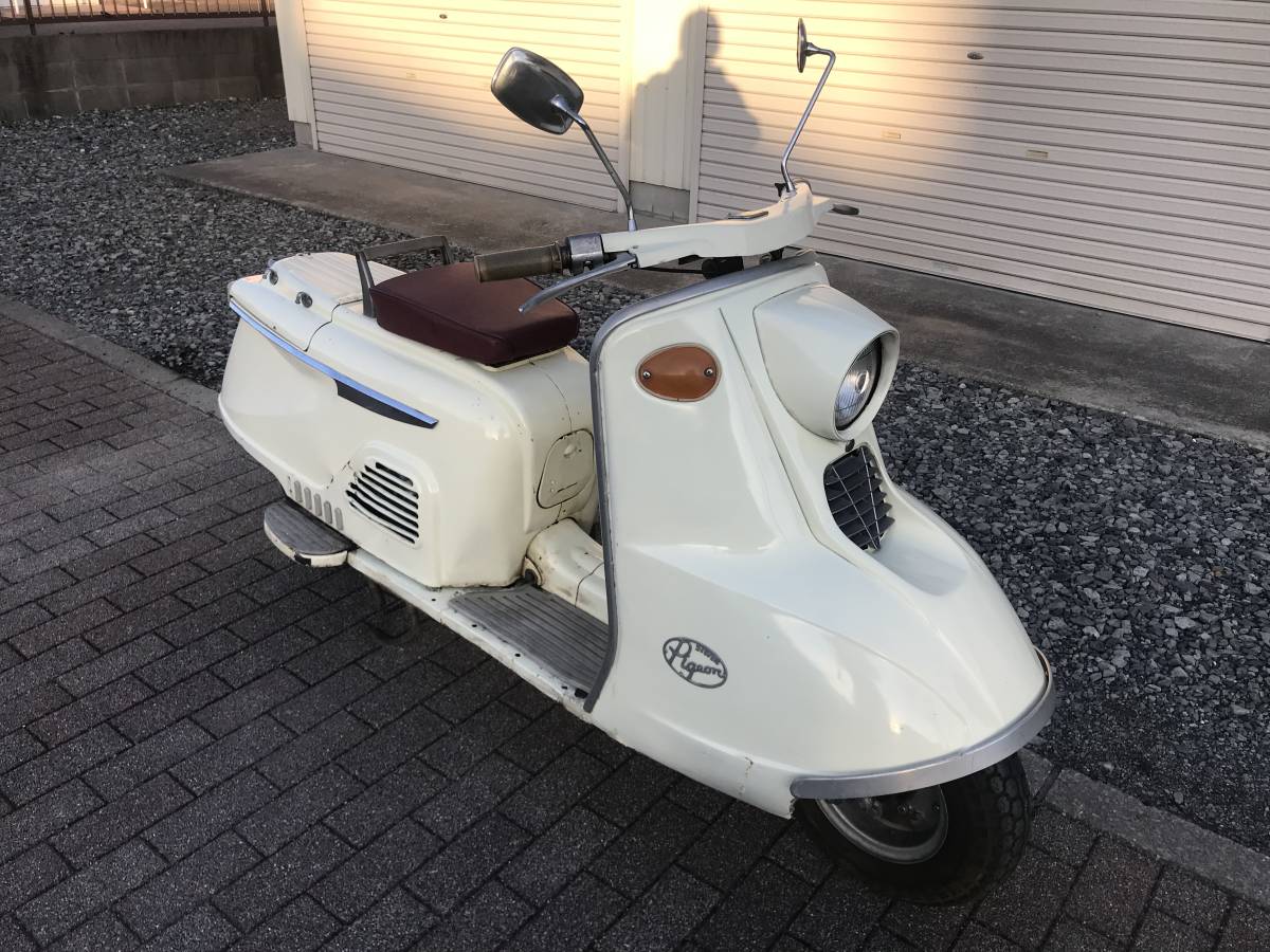 逆輸入 - Yahoo!オークション 三菱 鉄 C110 ピーター シルバーピジョン オートバイ