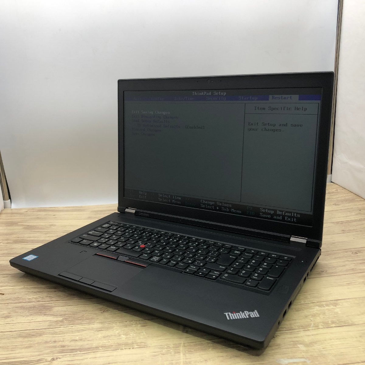 Lenovo ThinkPad P71 20HL-S1RW00 Core i7 7700HQ 2.80GHz/8GB/なし 〔A0323〕