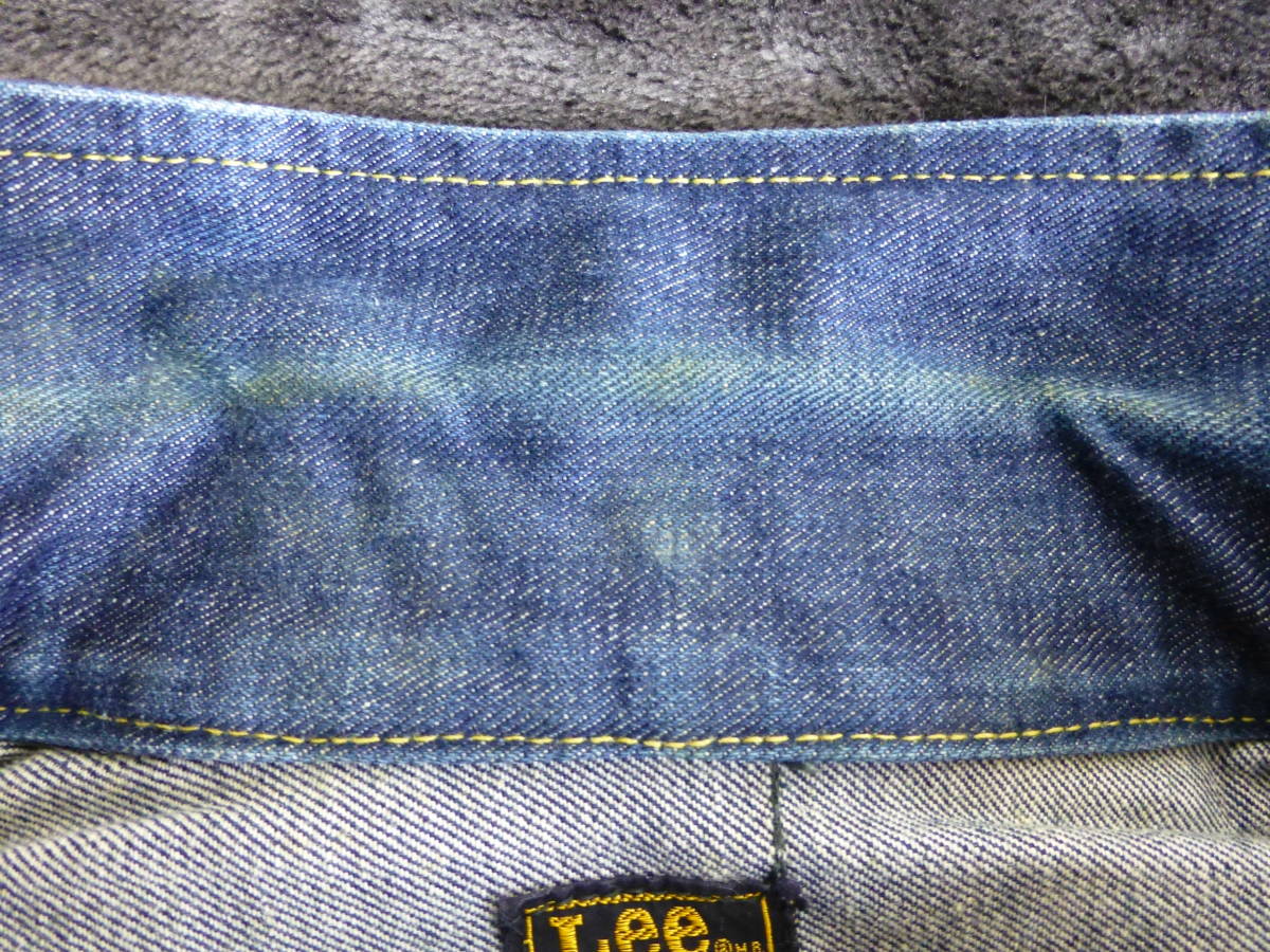 Lee 101J 40 Original Vintage リー デニム ジャケット オリジナル