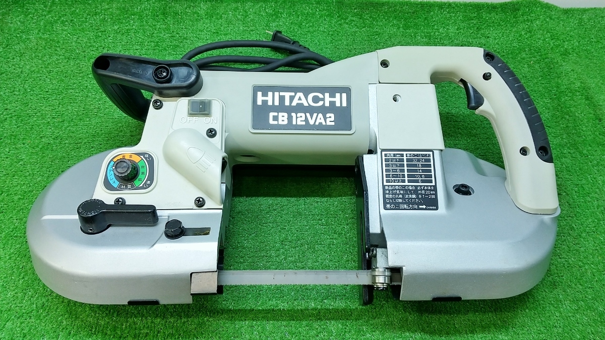 長期保管品 Hitachi Koki 日立工機 120mm ロータリーバンドソー