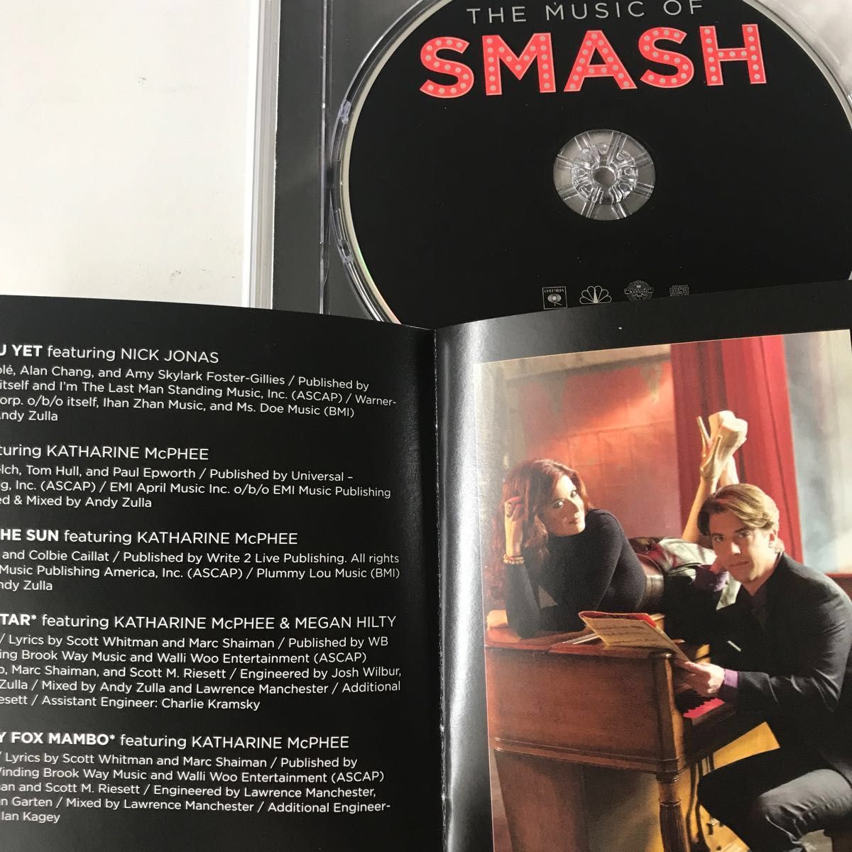 美品☆CD サウンドトラック　ミュージカル　スマッシュ　SMASH 輸入盤　