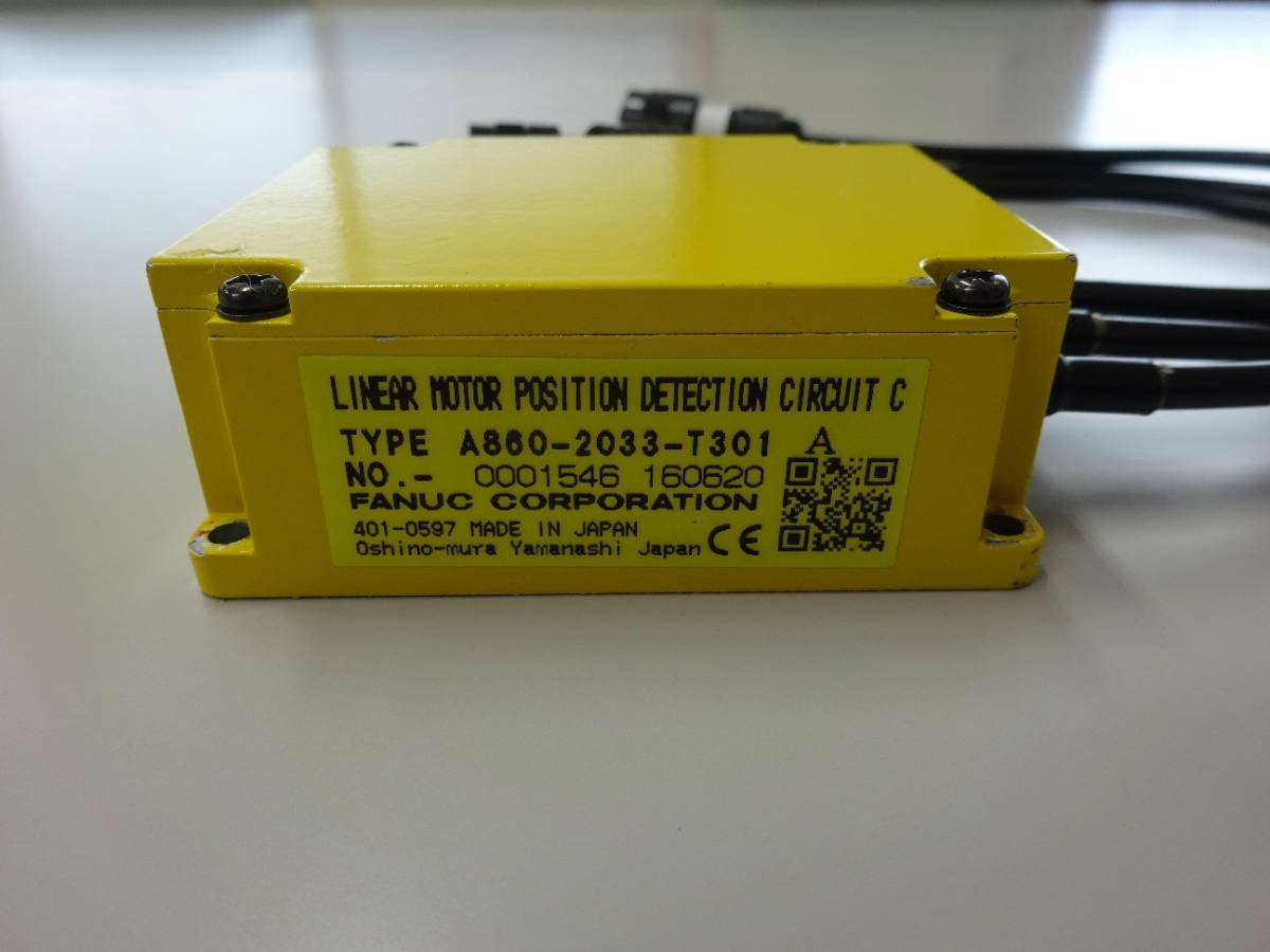 【新品・送料込】FANUC A860-2033-T301　リニアモータ位置検出回路C　【訳あり】_画像2