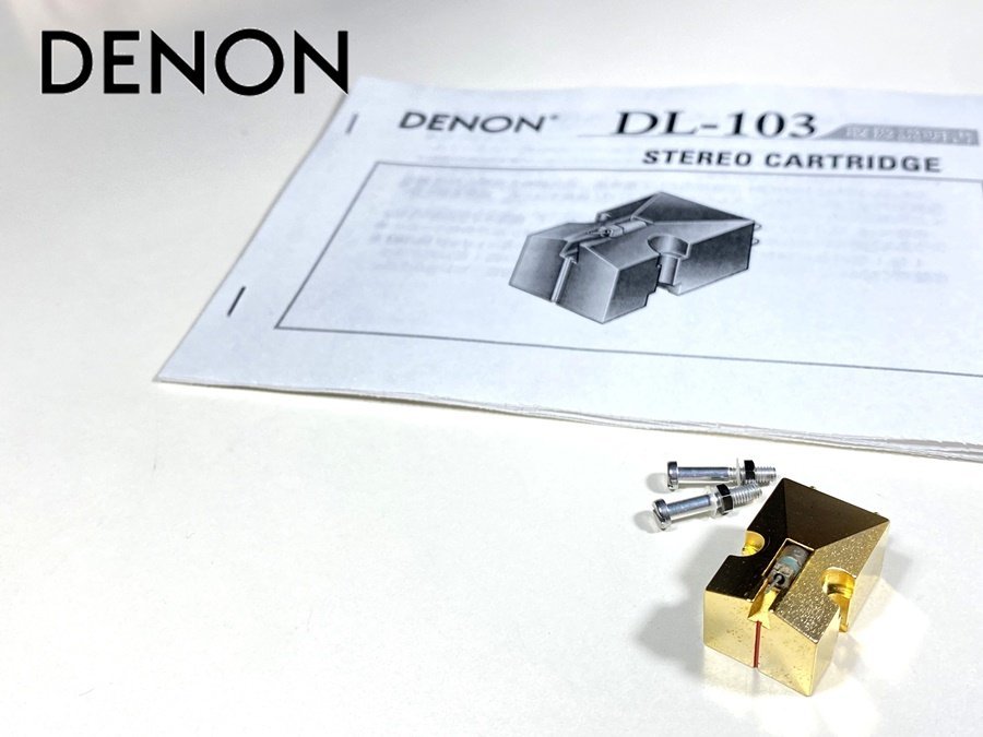 ヤフオク! - DENON DL-103 GOLD MC型 カートリッジ