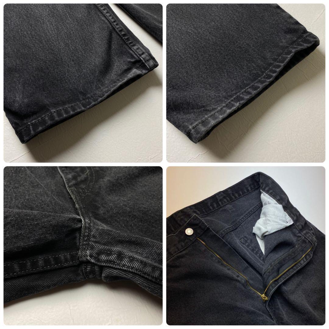 Levi's levis リーバイス 550 w42 ブラックデニム 黒 ブラック Levi's levis リーバイス 550 w42 ブラックデニム 黒 ブラック