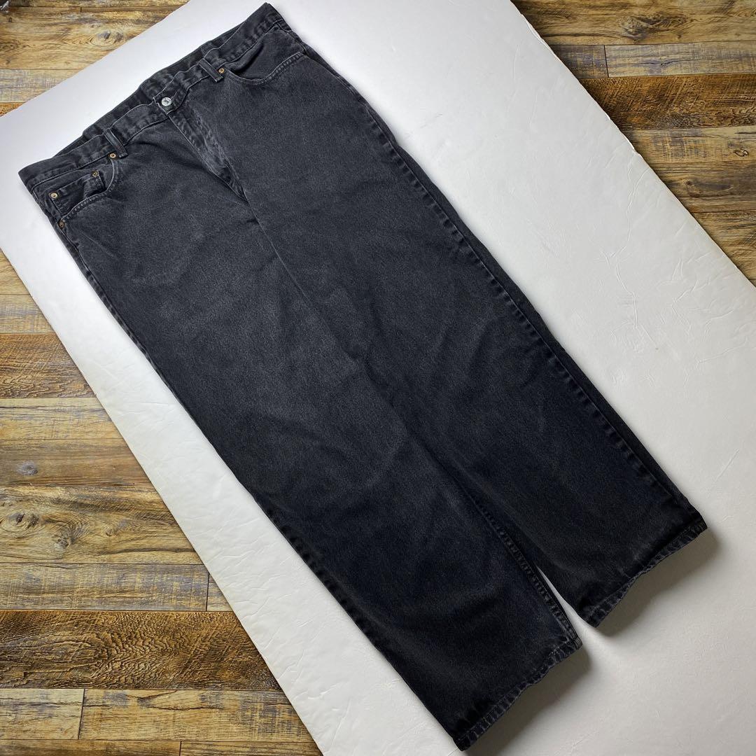 Levi's levis リーバイス 550 w42 ブラックデニム 黒 ブラック Levi's levis リーバイス 550 w42 ブラックデニム 黒 ブラック
