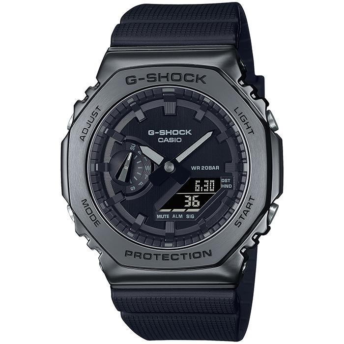 【G-SHOCK メタルカバード ブラックアウト ナデジ オクタゴン 反転液晶メンズ腕時計】GM-2100BB-1AJF 新品 国内正規品タグ付き_画像1