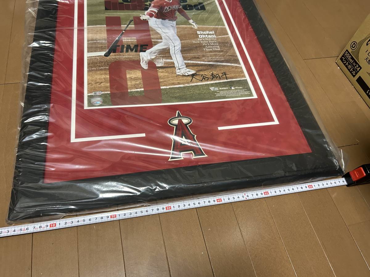 世界で限定17個　MVP 大谷翔平選手 貴重な直筆漢字サイン入り　フレーム入り　スポーツイラストレイテッドカバー写真 Sho time WBC_画像8